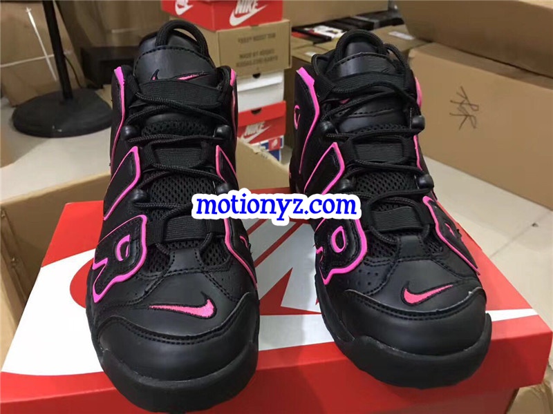 Nike Air More Uptempo Black Purple